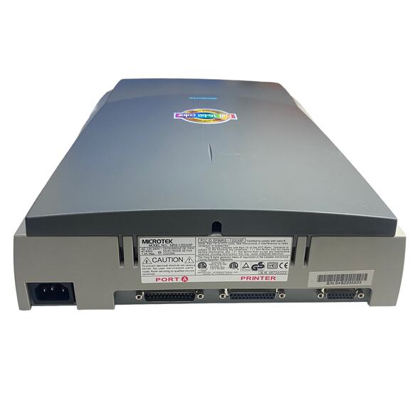 Microtek Scanmaker X6 MRS-1200X6S A4 Format Scanner Flatbed Scanner SCSI - Picture 9 of 10